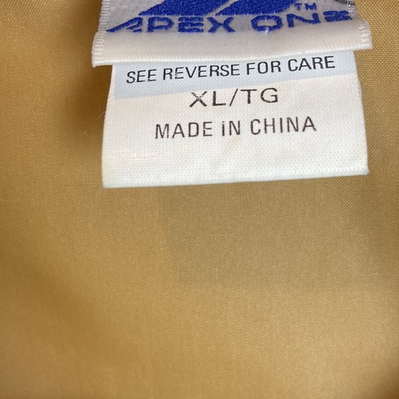 VINTAGE UCLA BRUINS WINDBREAKER XL JACKET Apex One Athleisure Streetwear Fan - Picture 11 of 16